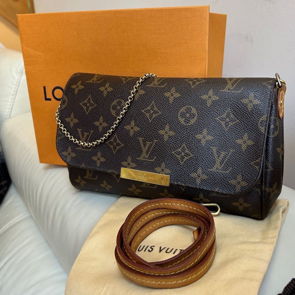 🔥 Louis Vuitton Favorite MM in FULL SET